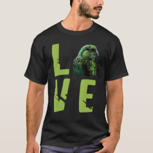 Love Leopard Kakapo Kakapo Bird Kakapo Parrot New T-Shirt