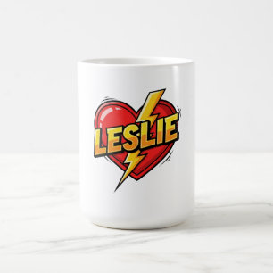 Love Leslie Coffee Mug
