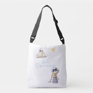 Love Letter Design - Love, Capri xxoo Crossbody Bag