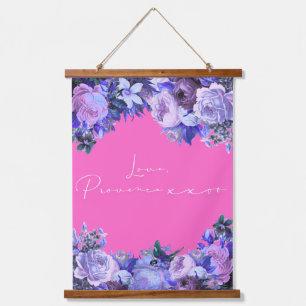 Love Letter Design - Love, Provence xxoo Hanging Tapestry