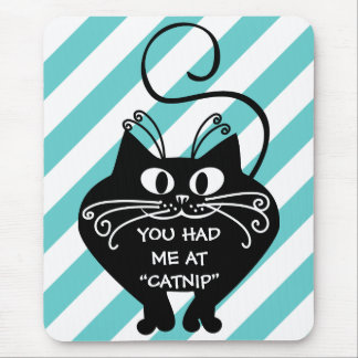 Love letter from my cat: you can buy my love mouse mat