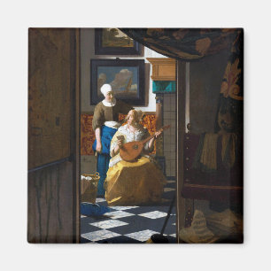 Love Letter, Johannes Vermeer Magnet