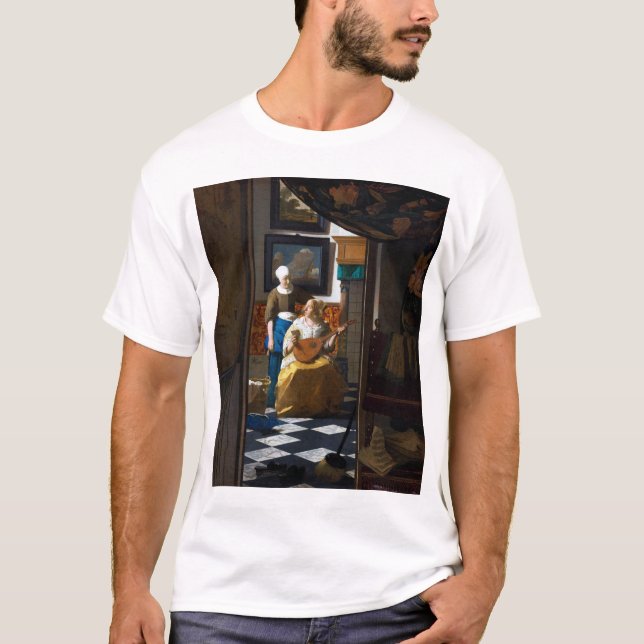 Love Letter, Johannes Vermeer T-Shirt (Front)