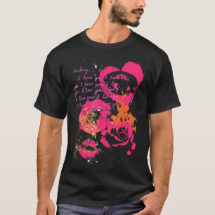 Love Letter Message Valentine's Day Taken Couples T-Shirt