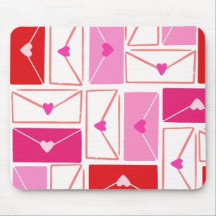 love letter mouse mat