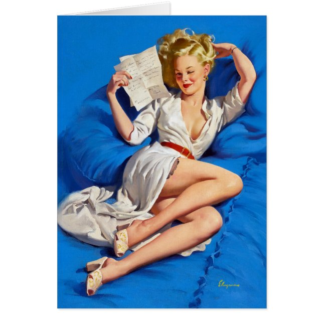Love Letter Pin Up (Front)