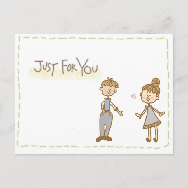 love letter postcard (Front)