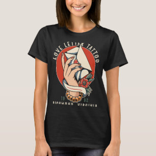 Love Letter Tattoo Studio Richmond Old School T-Shirt