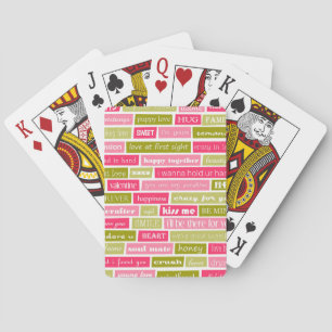 Love Letters Classic Playing Cards