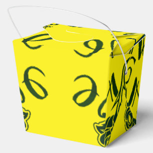 Love Letters: Fusion of Typography and Nature Favour Box
