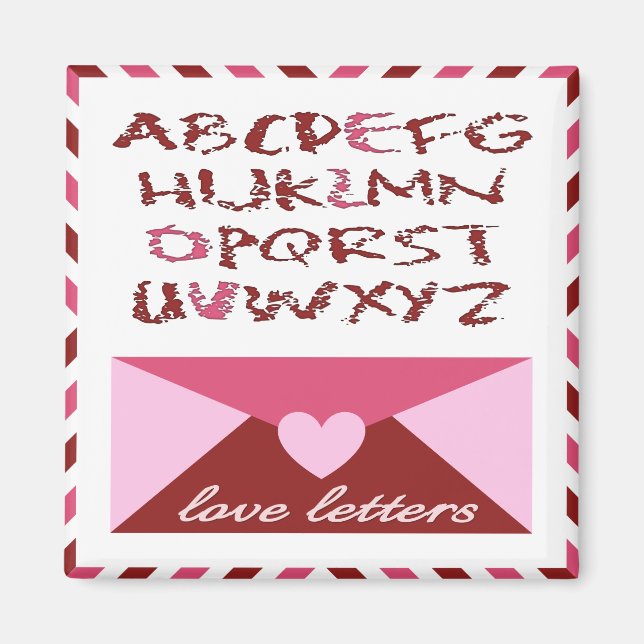Love Letters Magnet (Front)