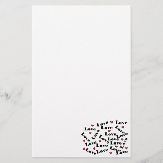 Love Letters Matching Sets stationary Stationery (Front)