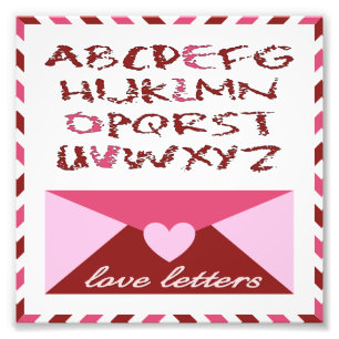 Love Letters Photo Print
