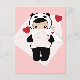 Love letters postcard