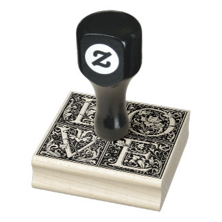 LOVE Letters Rubber Stamp