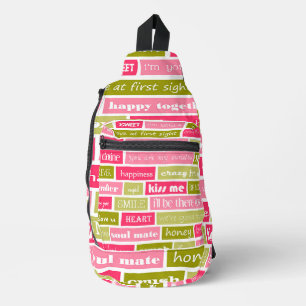 Love Letters Sling Bag