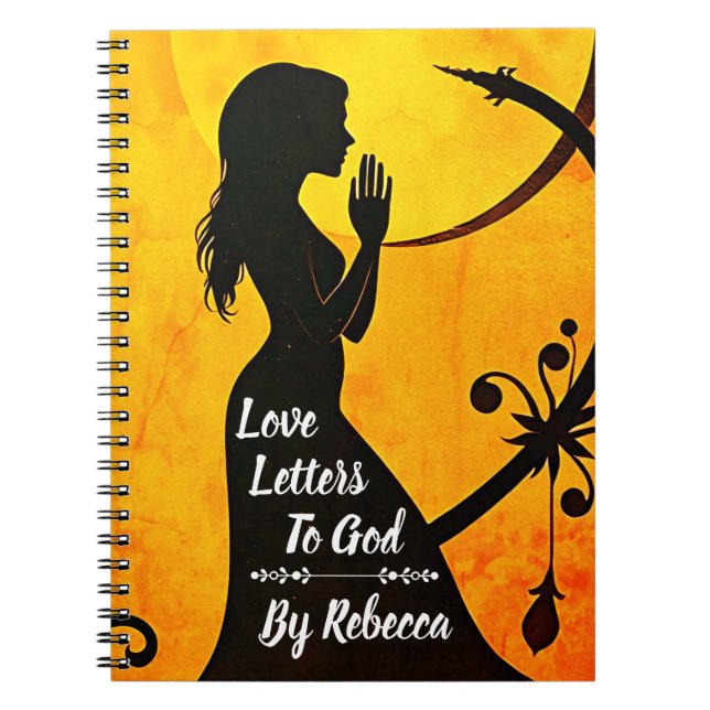 Love Letters To God – Custom Prayer Journal (Front)