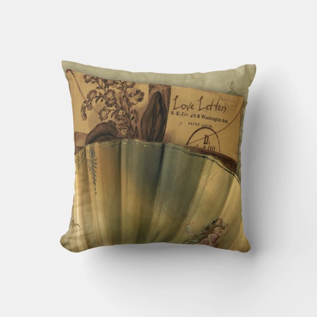 Love Letters Valentine Cushion (Front)