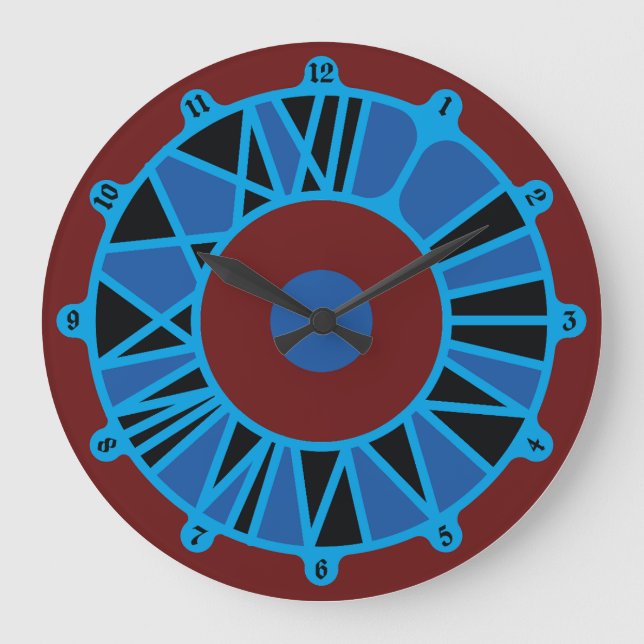 LOVE LEX CLASSIC NEW COLORS BY MASANSER LARGE CLOCK (Front)