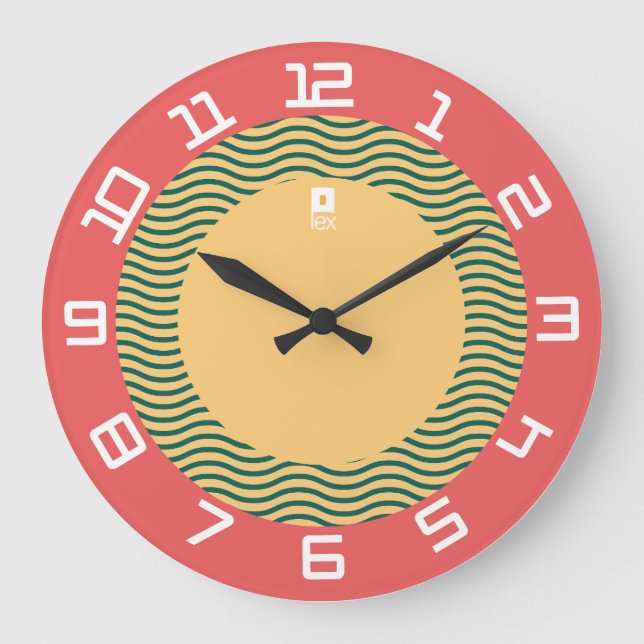 LOVE LEX REDREEN BY MASANSER LARGE CLOCK (Front)