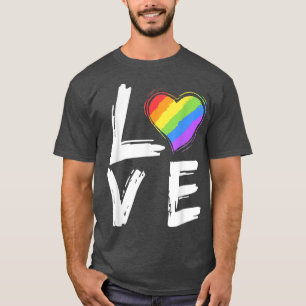 Love LGBT Pride Gay Lesbian Gifts T-Shirt