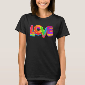 Love LGBT Rainbow Flag Gay Pride Month SF Pride Pa T-Shirt