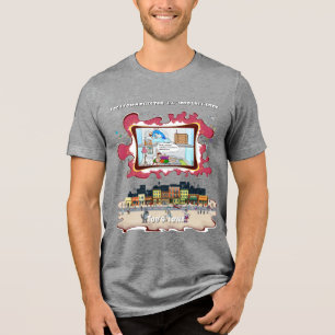 Love, Lies, and a Lethal Schnoz   Absurd Tri-Blend Shirt