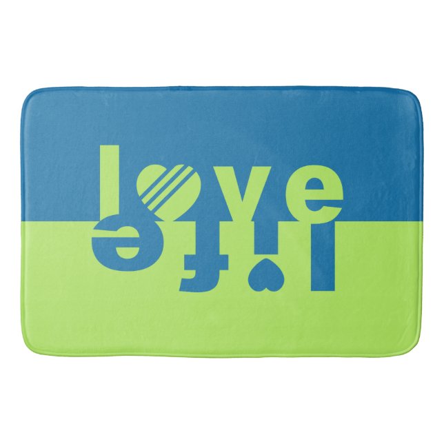 Love / Life bath mats (Front)