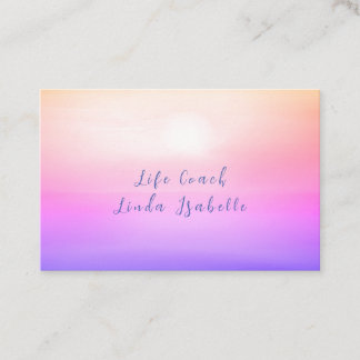 Love, Life coach, Reiki, Counsellor, Business Card