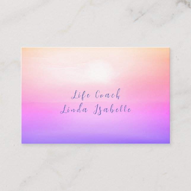 Love, Life coach, Reiki, Counsellor, Business Card (Front)