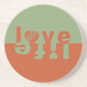 LOVE LIFE coaster