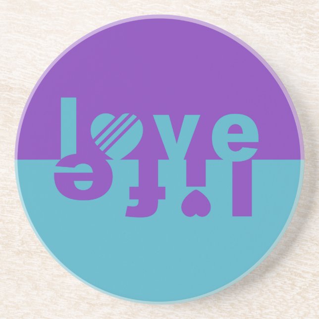 LOVE LIFE coaster (Front)
