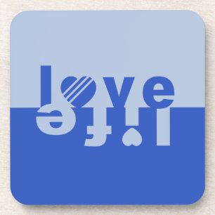 LOVE LIFE coasters