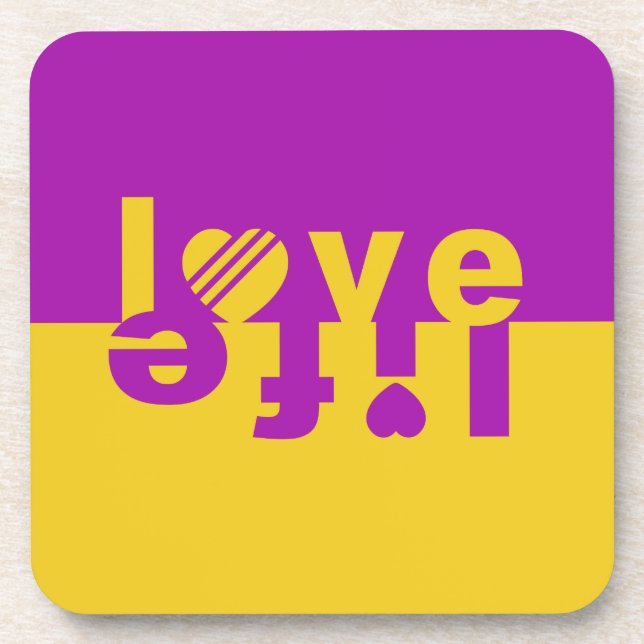 LOVE LIFE coasters (Front)