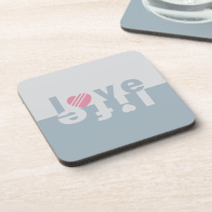 LOVE LIFE coasters