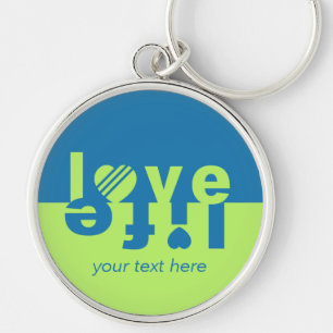 LOVE LIFE custom key chain