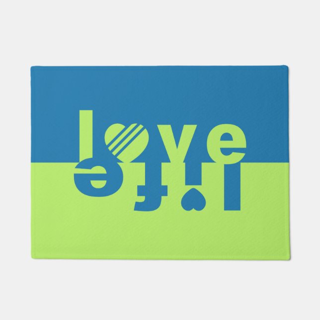 Love / Life door mats (Front)