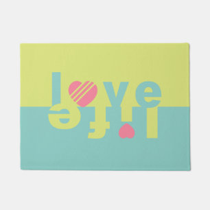 Love / Life door mats