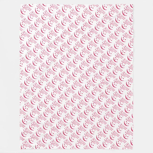 Love life fleece blanket (Front)