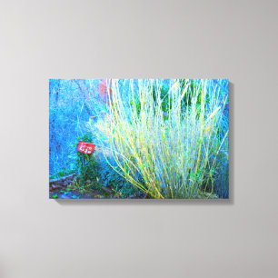 love life garden wrapped canvas
