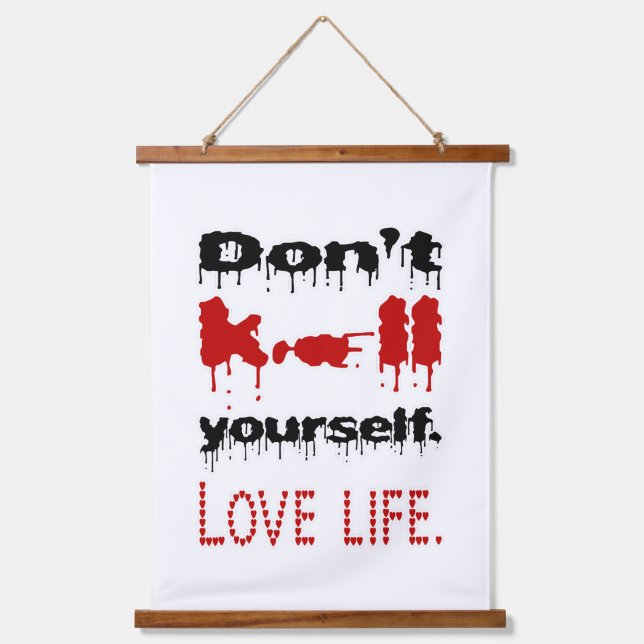Love Life Hanging Tapestry (Front)