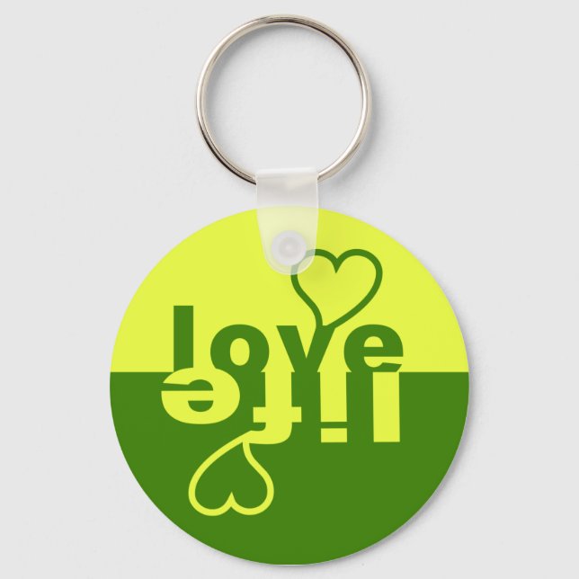 Love Life keychain (Front)