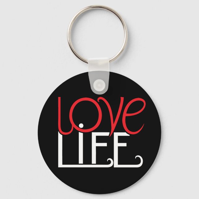 Love Life Keychain (Front)