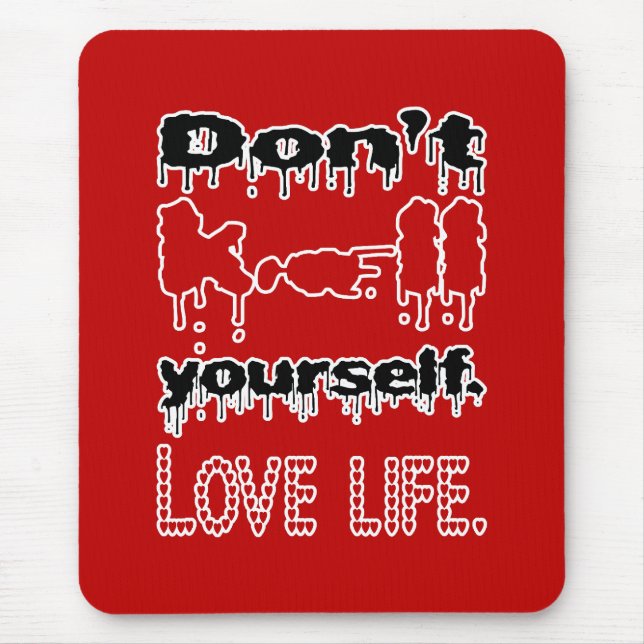 Love Life Mouse Mat (Front)