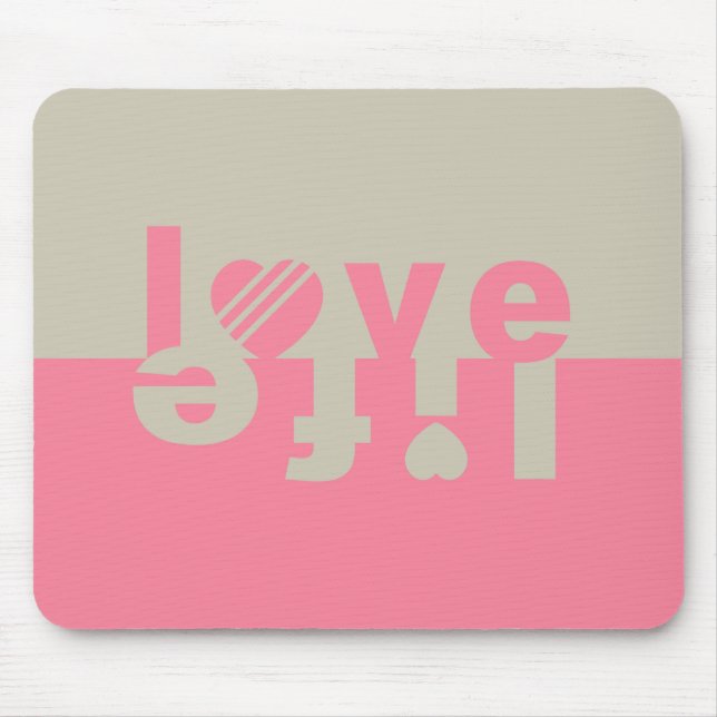 LOVE LIFE mousepad (Front)