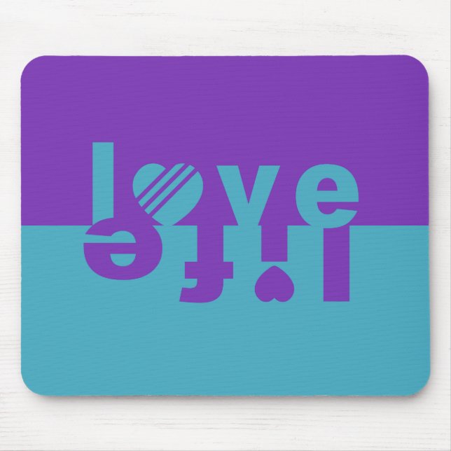 LOVE LIFE mousepad (Front)