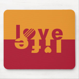 LOVE LIFE mousepad