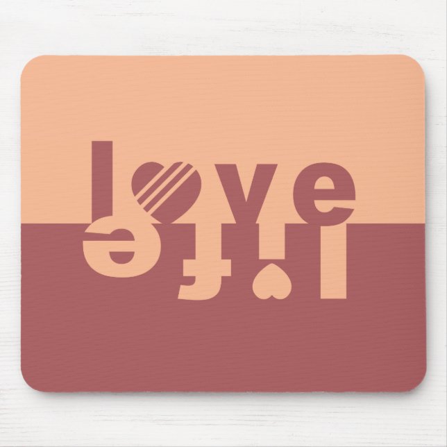 LOVE LIFE mousepad (Front)