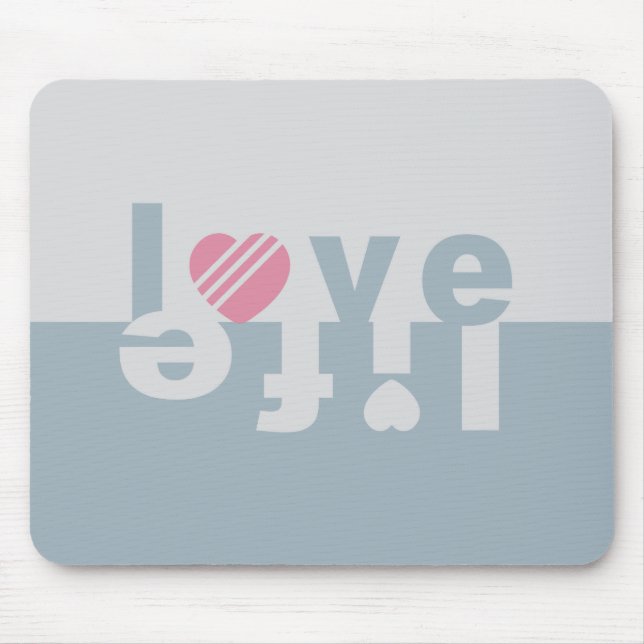 LOVE LIFE mousepad (Front)