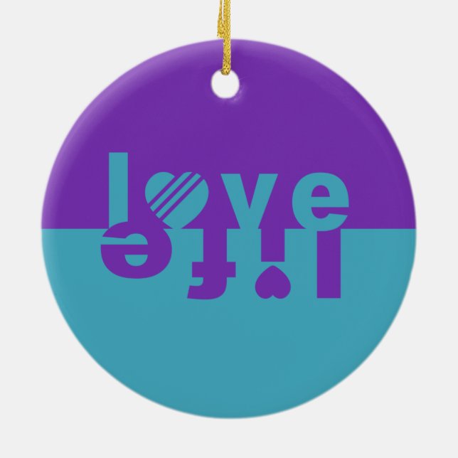 LOVE LIFE ornaments (Back)